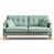 Teal Blue 100% Polyester est en rupture de stock