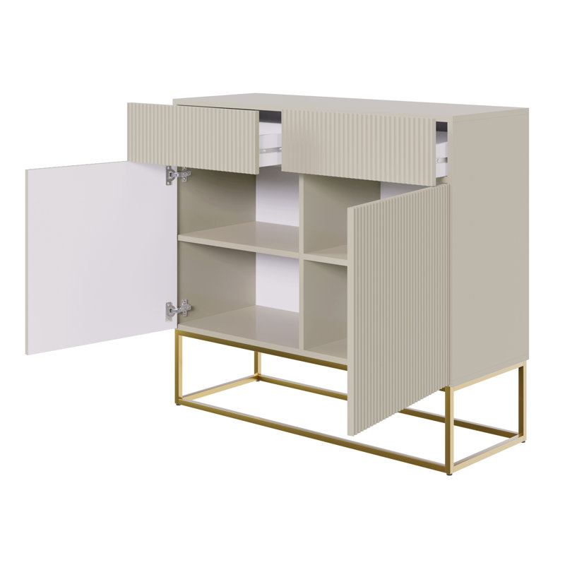 Averionna 100cm Sideboard, Taupe