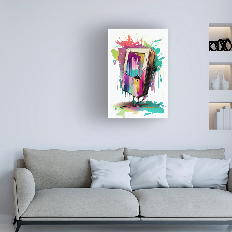 Art sur toile «Bachelor Sasha GG V», H 19 po x l 12 po