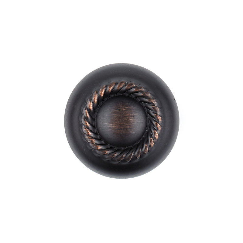 Poignée ronde 1 5/16" de diamètre Expression, Bronze huilé et brossé