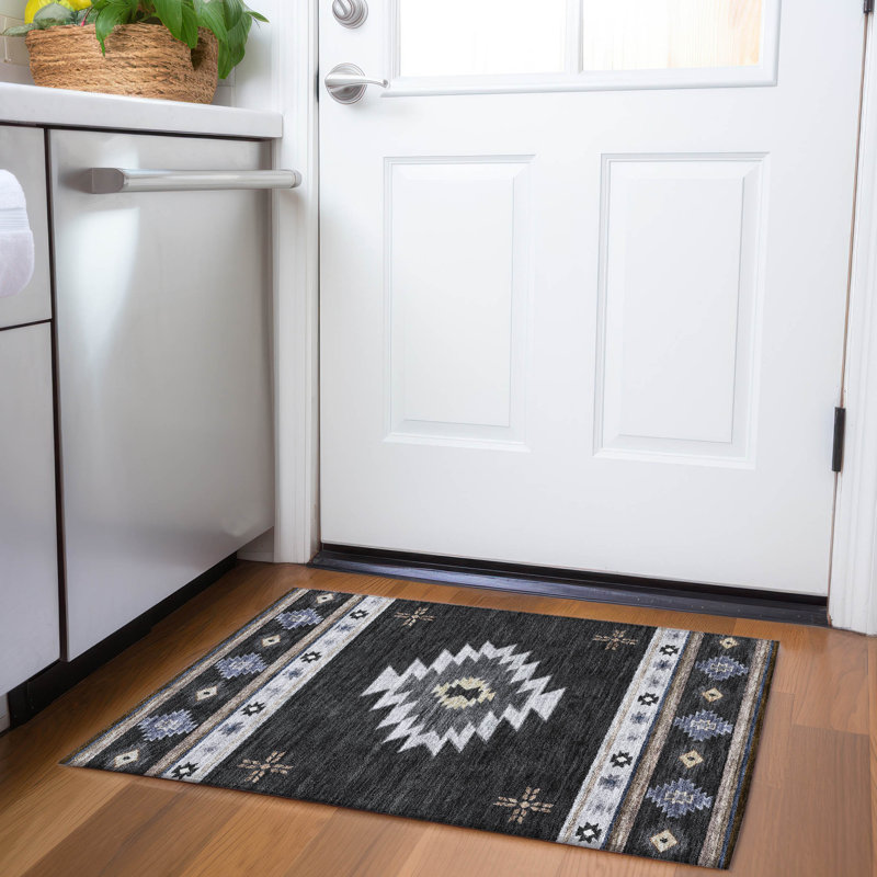 Tapis épinette de qualité supérieure lavable à la machine AMF179 1 pi 8 po x 2 pi 6 po, Rectangle 1'8" x 2'6"