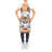 No Pattern Bib Apron