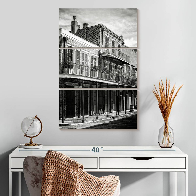 Nicci Black NOLA - New Orleans balcon, H 32 po x l 20 po
