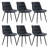 Emsley Faux Leather Upholstered Dining Chair Armless Side Chair with Metal Legs-2018551411