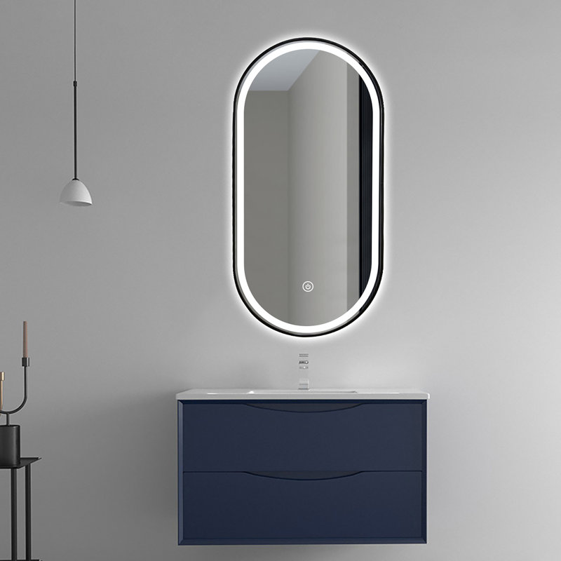 Bubba Metal Flat Wall Mirror