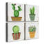 Boho Cacti I - impression sur toile tendue-2119286904
