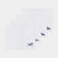 Marine Motif Embroidered Linen Placemats