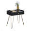 Table de bout avec rangement Ivylynn Jannie