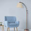 Lampe sur pied arquée 61 po Naiya-15248495