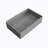 19.68'' Concrete Vessel Rectangular Modern Gray Bathroom Sink