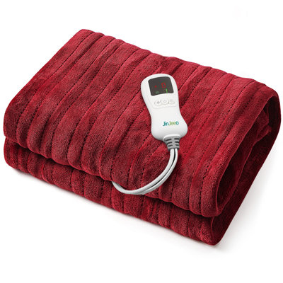 Couverture électrique surdimensionnée en flanelle HBT