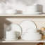 MALACASA  Dinnerware - Set of 18