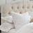 Tufted Upholstered Headboard, Solid Wood Head Board with Wood Legs, Adjustable Height Bed headboard from 34” to 43” Fabric Headboard in Modern Button Design, Beige-786361561-786361574