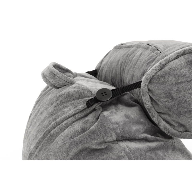 Outdoor Throw Pillow, Dark Gray