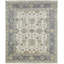 Hand Knotted Wool Ivory/Blue Area Rug-25110175-125942614