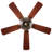 Brunman 52'' Ceiling Fan with Light Kit