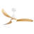 52"  Ceiling Fan With Dimmable LED Light Remote Control