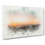 Sunset In Milos Greece In Abstract - Wrapped Canvas-55341640