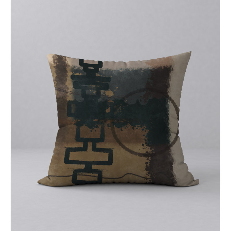 Housse de coussin carré sans son/insert, 18" x 18"
