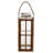 Harbor Ridge Wood & Metal Lantern Candle Holder (set Of 2)
