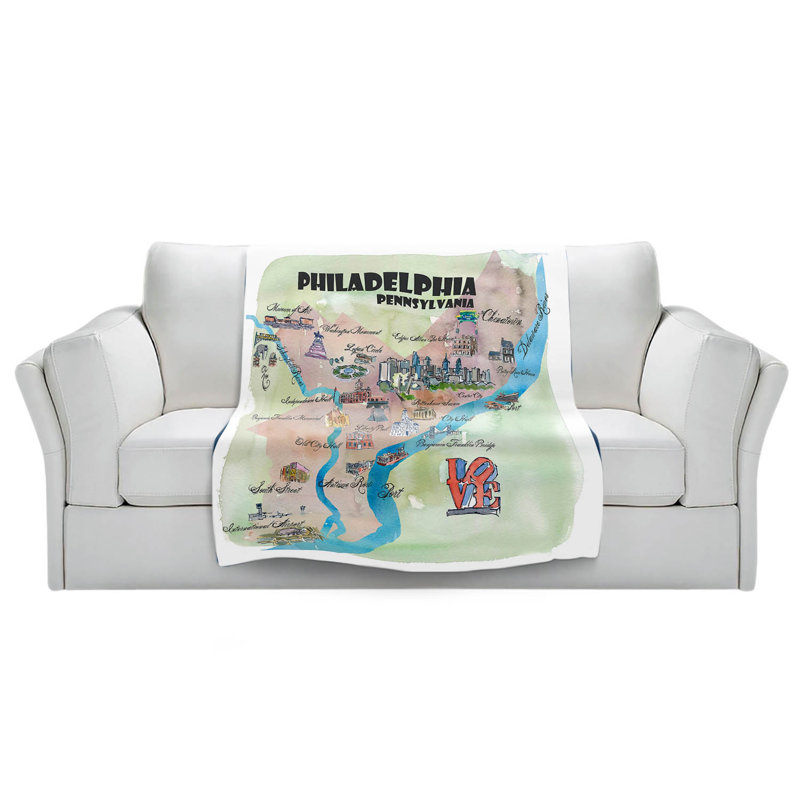  Couverture Philadelphia, 68 po x 80 po