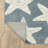 Quince Coastal Star Fish Blue/ Ivory Area Rug-116003359