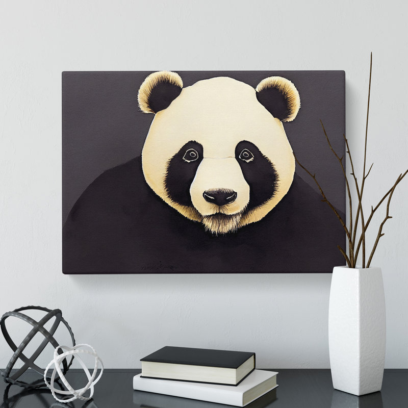 Stunning Panda - Wrapped Canvas