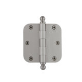 Nostalgic Warehouse 3.5" x 3.5" Ball Tip Residential Hinge with 5/8" Radius Corners