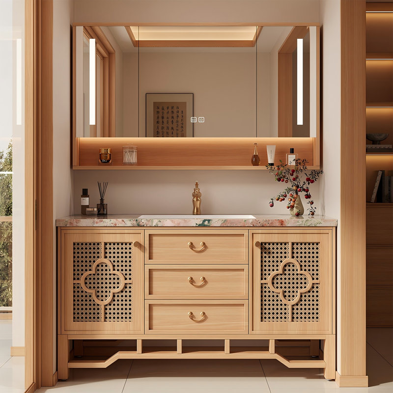 Free Standing Wall Mounted Single Double Combined Vanity Unit Bathroom Vanity With Top, H 32,28 po x l 55,12 po x P 21,65 po