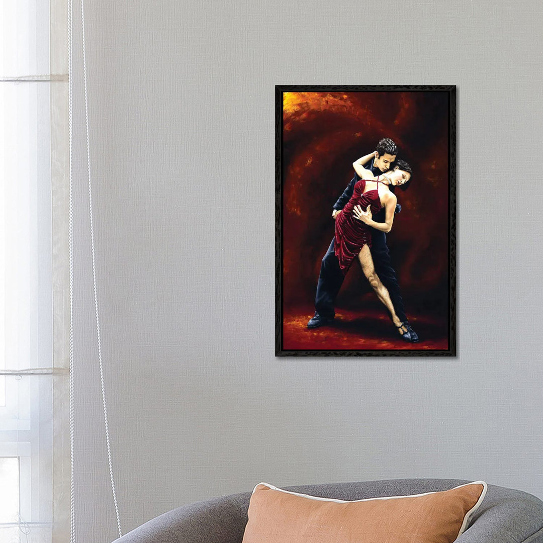 The Passion Of Tango von Richard Young - Galerie-verpackte Leinwand Giclée auf Leinwand