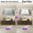Deervalley 55"X 30"  LED Bathroom Mirror With Lights, 1.5X Anti-Fog, Front And Backlit Frameless LED Mirror