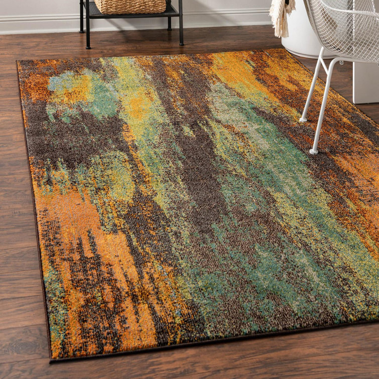 Rizer Washable Abstract Indoor Rug