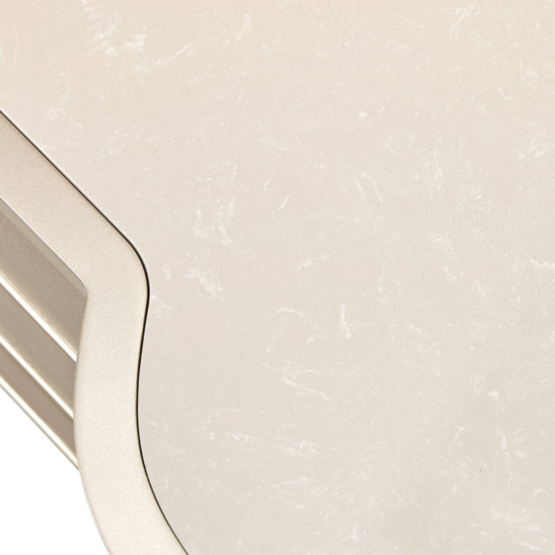 La Marisia Dresser & Mirror - Creamy Pearl