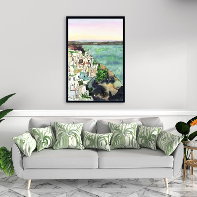 "Paysage de Crète" sur toile