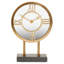 Mateo Roman Numeral Metal Mechanical Tabletop Clock-69348337