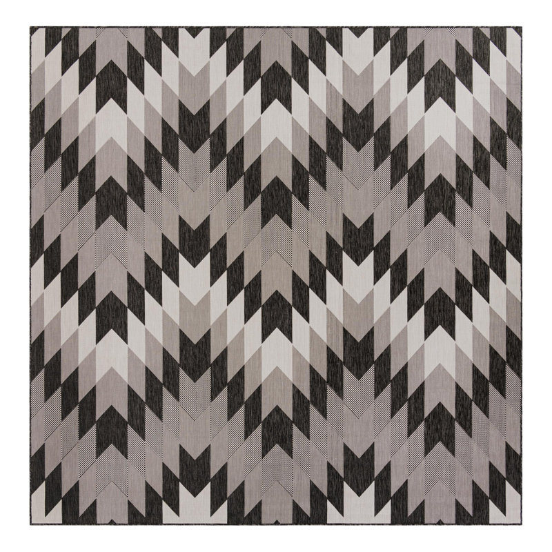 Blox Hower Indoor/Outdoor Area Rug, Square 10'