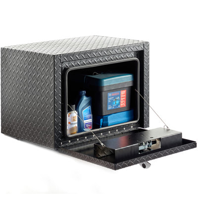 24 Inch Aluminum Underbed Tool Organizer For Pickup Trucks, Atvs And Trailers - Rust-, Easy To Install Secure Lightweight