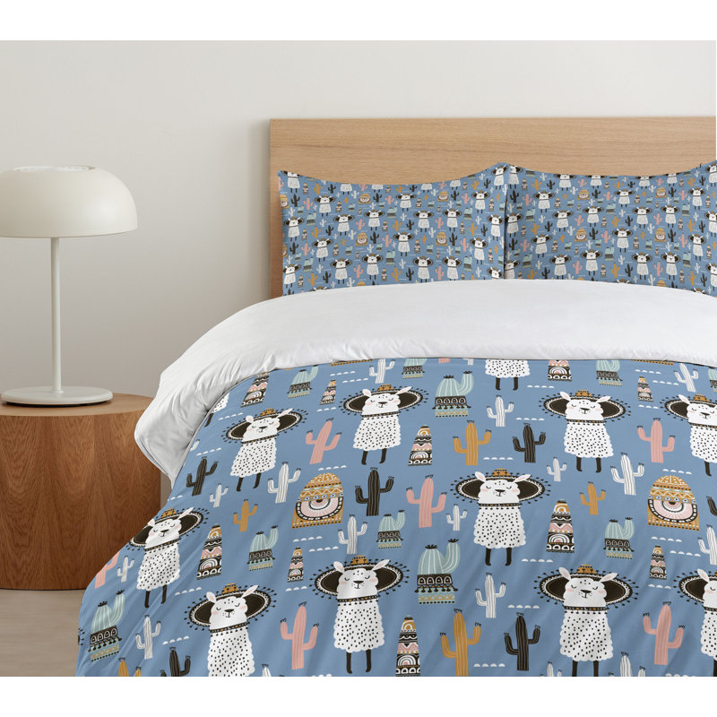 No Duvet Cover, Queen Duvet Cover + 2 Standard Shams