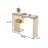 Modern Minimalist White Bar Table