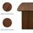 Molokai Susan Rectangular Walnut Wood Dining Table