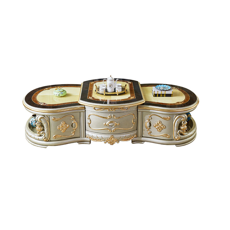 Table basse en bois massif
