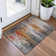 Machine Washable Indoor/Outdoor Xhevrie Terracotta Rug
