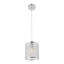 Luminaire suspendu en cristal 6,29 x 7 po