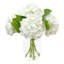 Hydrangea Centerpiece In Vase-407313115