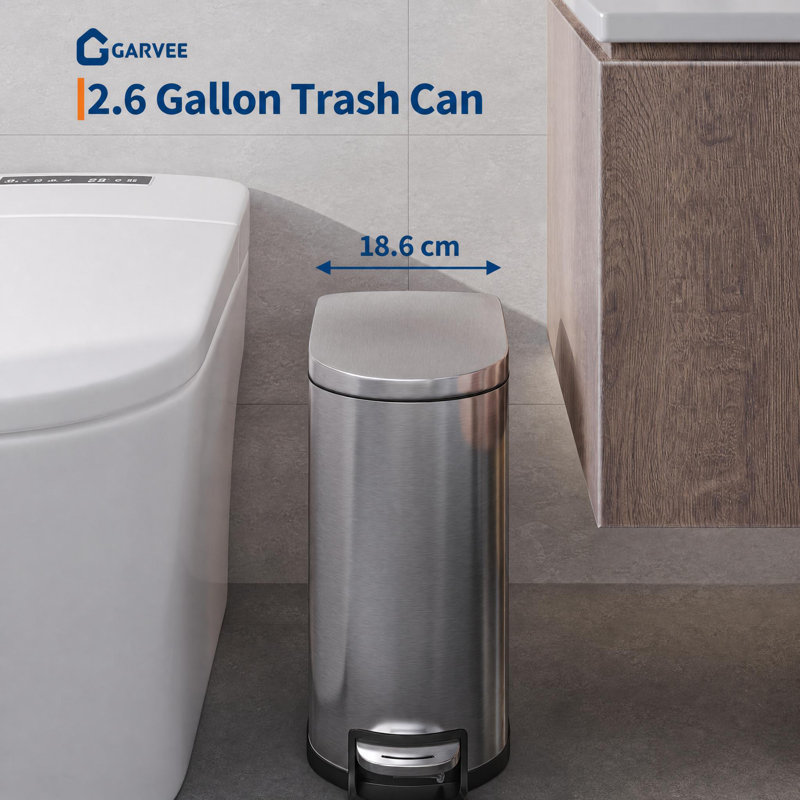 Stainless Steel Waste Bin