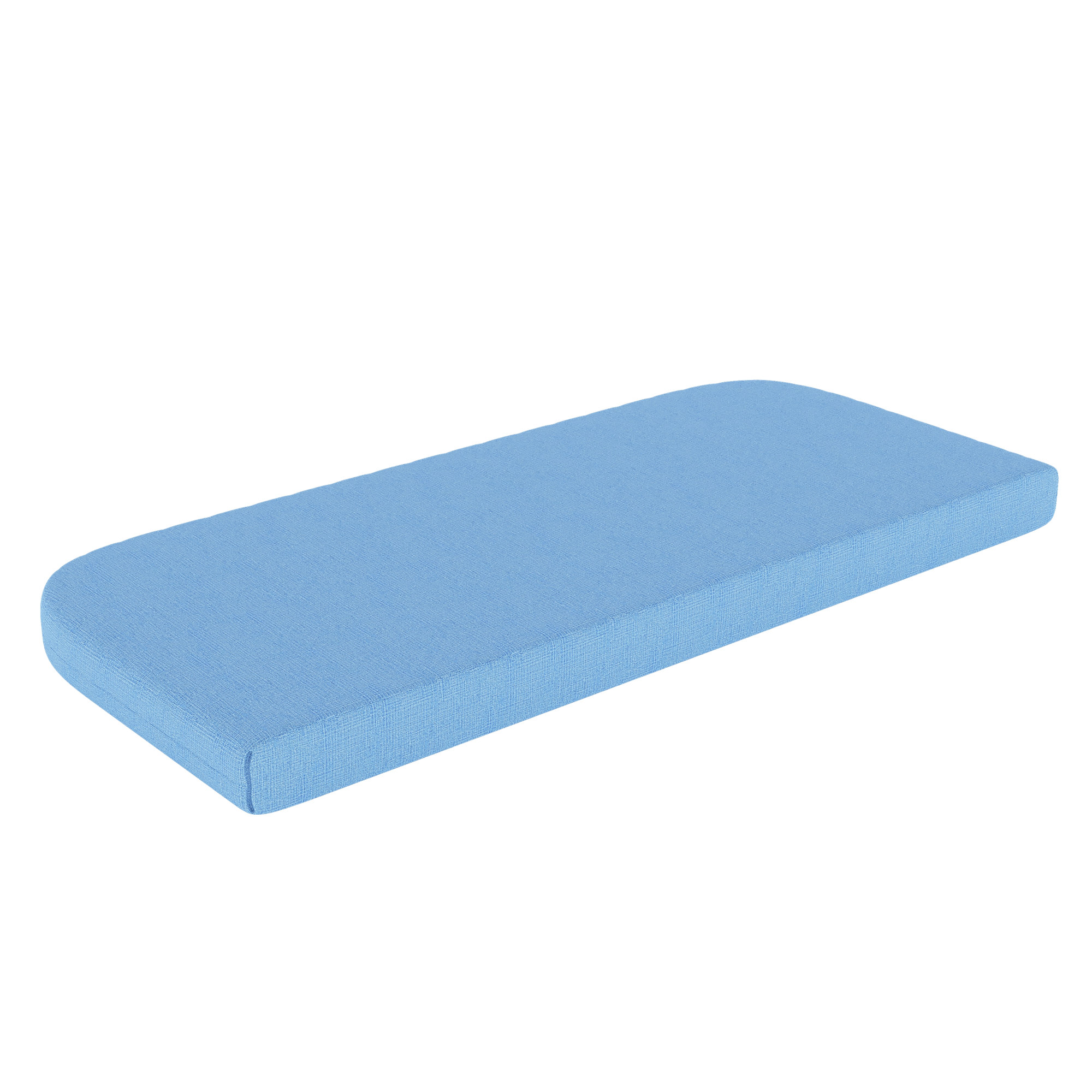 Sunbrella® Outdoor 3'' Bench Cushion, Canvas Air Blue Sunbrella® Canvas