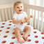 Drap-housse pour lit de bébé Football par Sweet Jojo Designs
