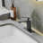 Waterfall Single Hole Single-Handle Low-Arc Bathroom Faucet