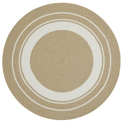  Machine Woven Cream/Beige Indoor/Outdoor Rug