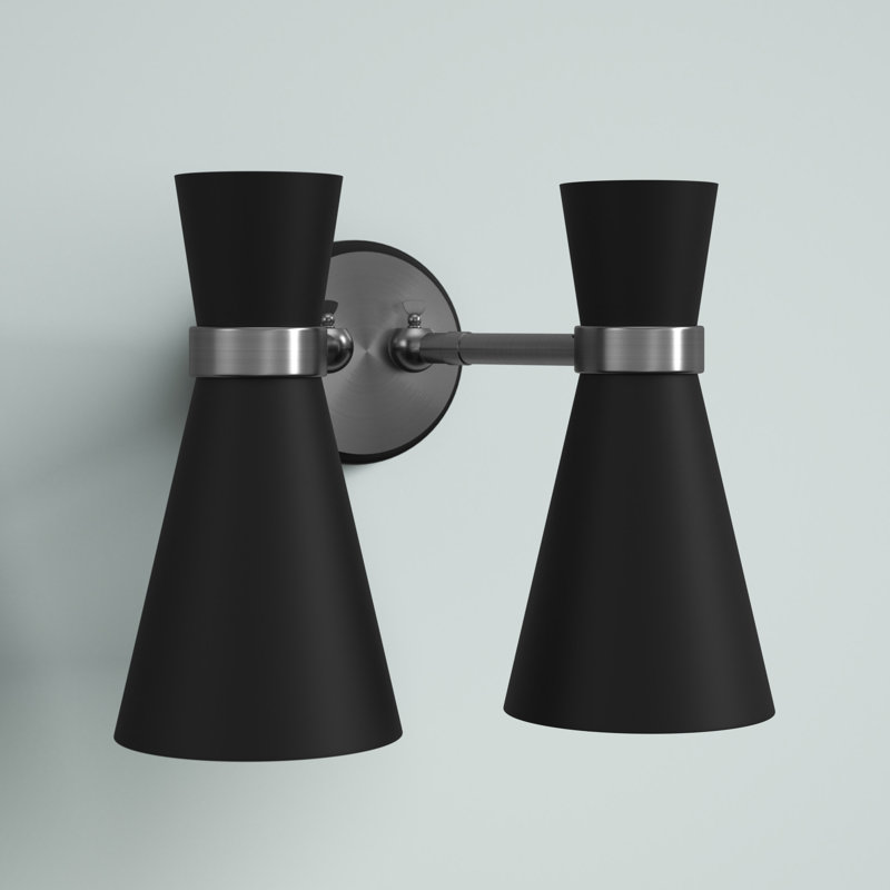 Odysseus Armed Sconce, Brushed Nickel
